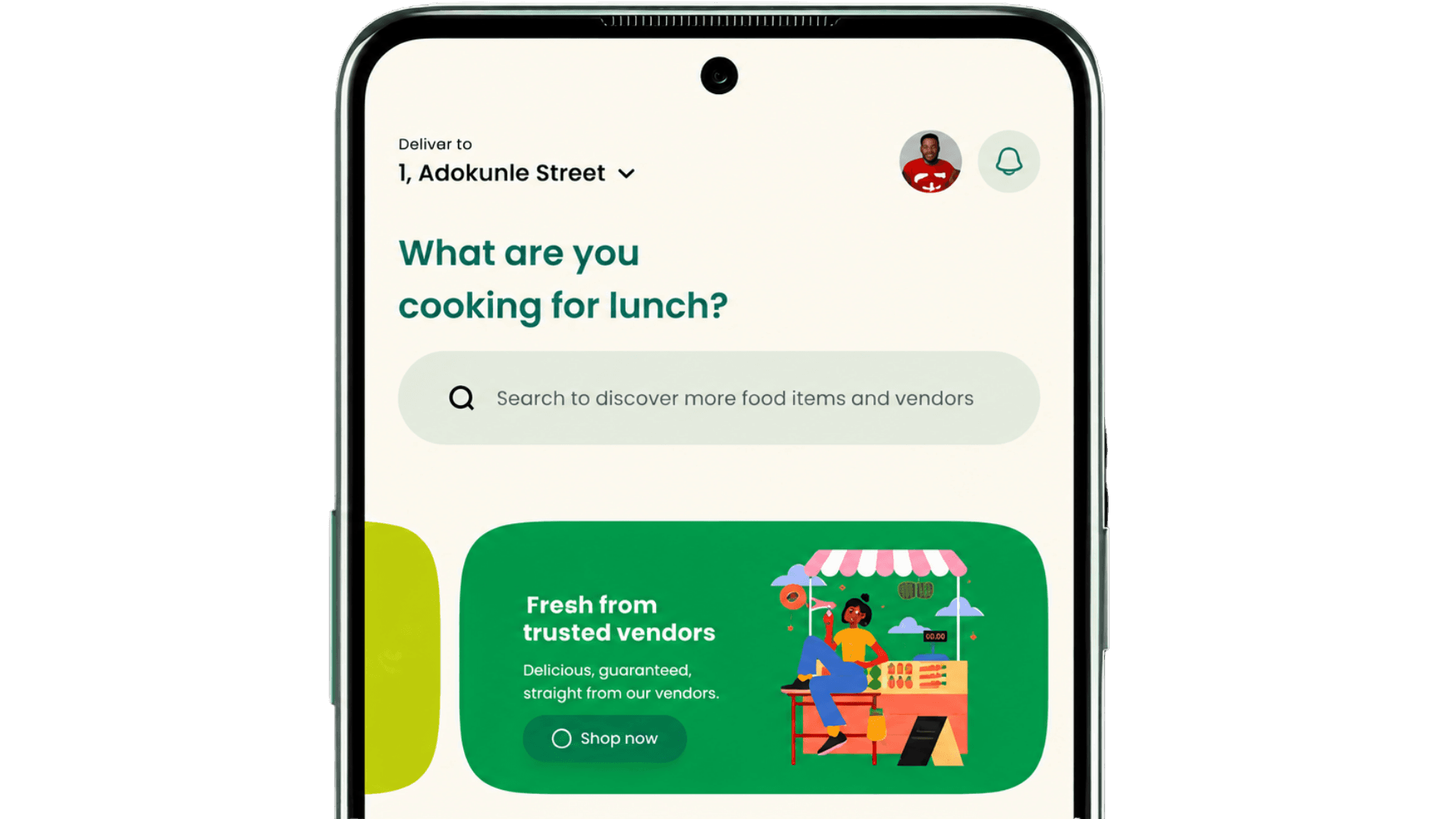 Manna mobile grocery shopping app